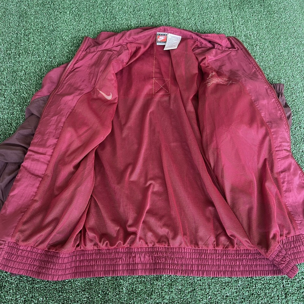 Vintage 90s Men's Nike Team Sports Florida State Seminoles FSU Windbreaker Large - Picture 9 of 13